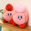 Big Size Cartoon Anime Kirby Plush Toy Japanese Style Figure Chef Kirby Strawberry Pink Heart Plushies Soft Pillow Gifts Girl
