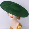Jednokolorowa Siatkowa Kapelusz Szerokie Rondo Maskaradowy Cylinder Moda Vintage Fasynator Kapelusz Dziewczynka
