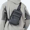 Men's Chest Bag Sports Commuter Shoulder Bag Multifunctional Nylon Large Capacity Outdoor Crossbody Bag