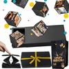 Romantic Surprise Jumping Gift Box Preassembled Memorable Red Envelope Gift Box Decorative Handmade Folding Bouncy Box