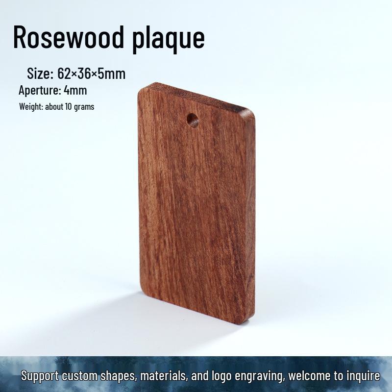 

Подвеска-диффузор из палисандра для автомобиля с индивидуальной гравировкой и дизайном фэн-шуй 62×36×5mm