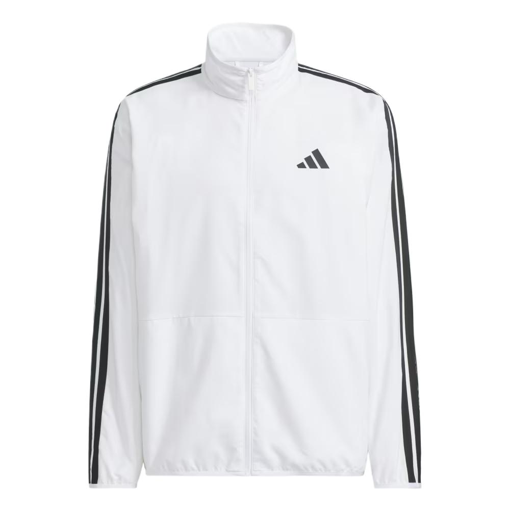 Adidas Sportswear Striped Breathable Zip-Up Stand Collar Jacket Men jackets KR8909