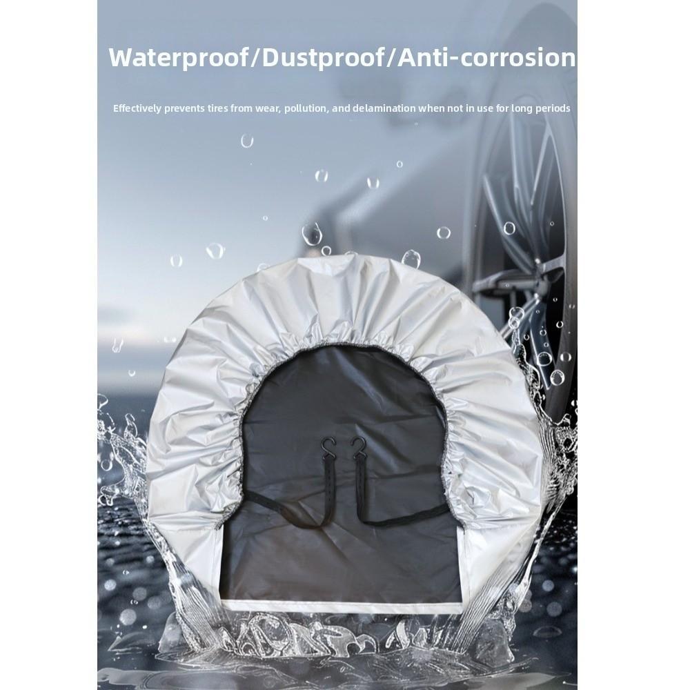 UV Sun Protector Full Wrapped Car Wheel Tire Cover Tyre Protection Cover for Camper Car Truck