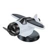 Solar-Powered Rotating Airplane Dashboard Ornament