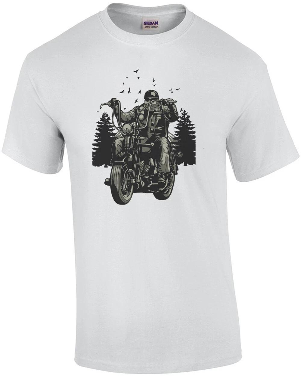 Live To Ride Biker Shirt T-Shirt 3XL