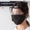 Transparent Anti-Splash Kitchen Face Shield for Women - Full Face Protection and Dustproof