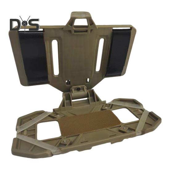 Foldable Hunting Vest Phone Holder Plate Carrier Mobile Phone Mount Universal Chest Navigation Board Cell Phone Holder Outdoor Vest Attachment