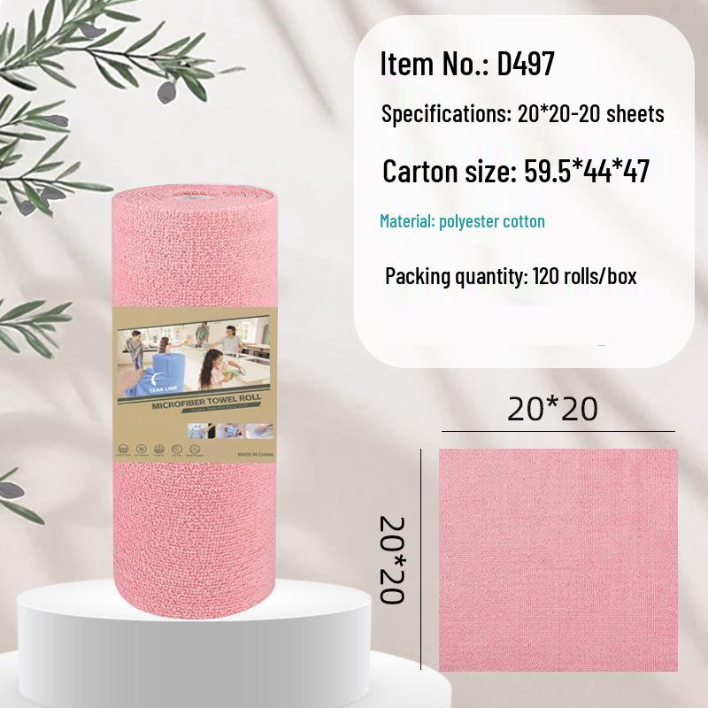 Bamboo Fiber Disposable Dual-Use Kitchen Wipes, Scouring Pads, Dishwashing Towels, and Cloths for Dry and Wet Use. Bamboo Fiber Weekly Disposable Cloth