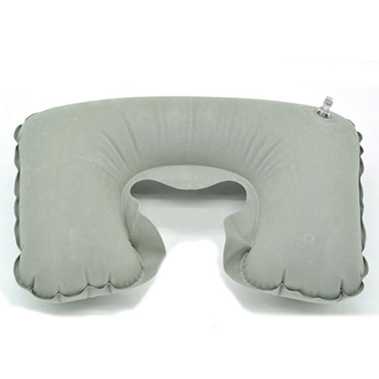 

1 шт. надувная подушка для путешествий на воздушной подушке для шеи U-образная портативная подушка для полета на самолете серый