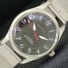 VINTAGE BENRUS HAND-WINDING SWISS MENS BLACK COLOR DIAL WATCH A500439-2 R151c-a500439