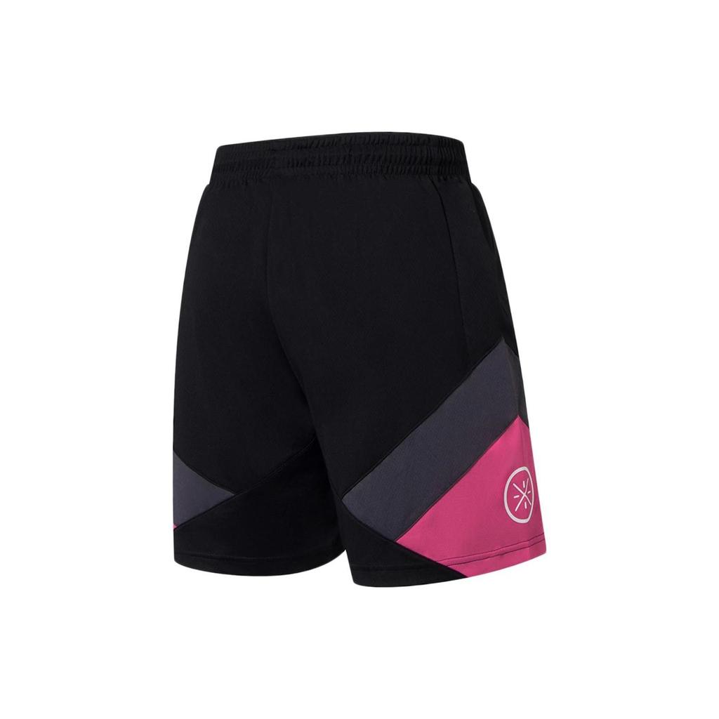 Li-Ning Moisture-Wicking Performance Shorts Men Bottoms Black AAPS109-11