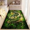 "Green Dragon Fantasy Carpet" Suitable As a Non-slip Mat for the Living Room or Bedroom Sofa