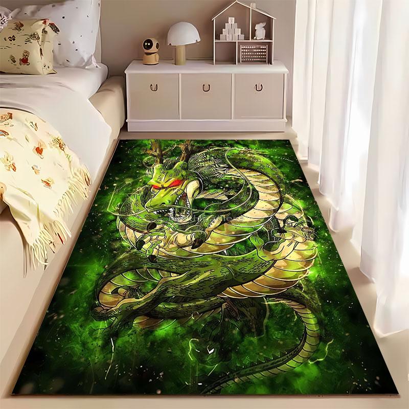 "Green Dragon Fantasy Carpet" Suitable As a Non-slip Mat for the Living Room or Bedroom Sofa