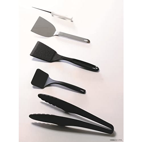 Pearl Metal Okoshikin Spatula, 10cm Wide, Stainless Steel, for Okonomiyaki and Yakisoba, Dishwasher Safe, Made in Japan, Simple Use CC-1712