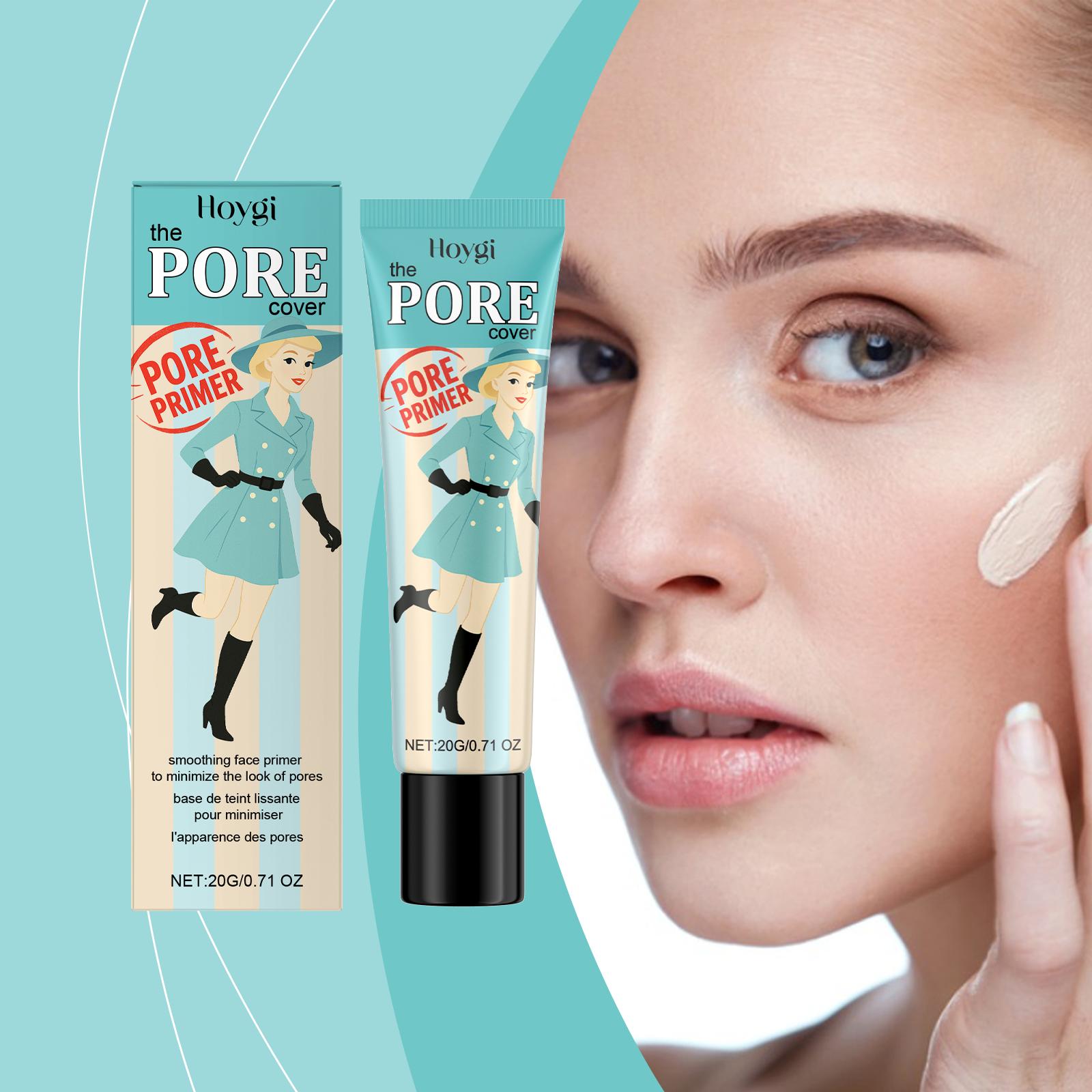 Hydrating Pore Minimizing Primer Long Lasting Non Greasy Makeup Base for Smooth Skin Wrinkle Reduction Face Primer All Daily Use 20g