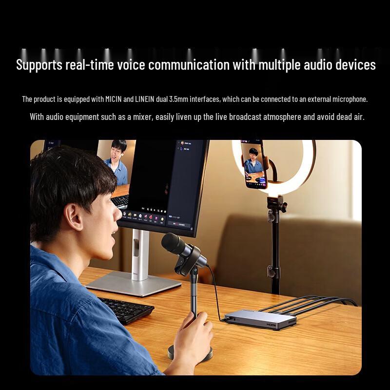 Ugreen 4K HDMI Dual-Channel Video Capture Card