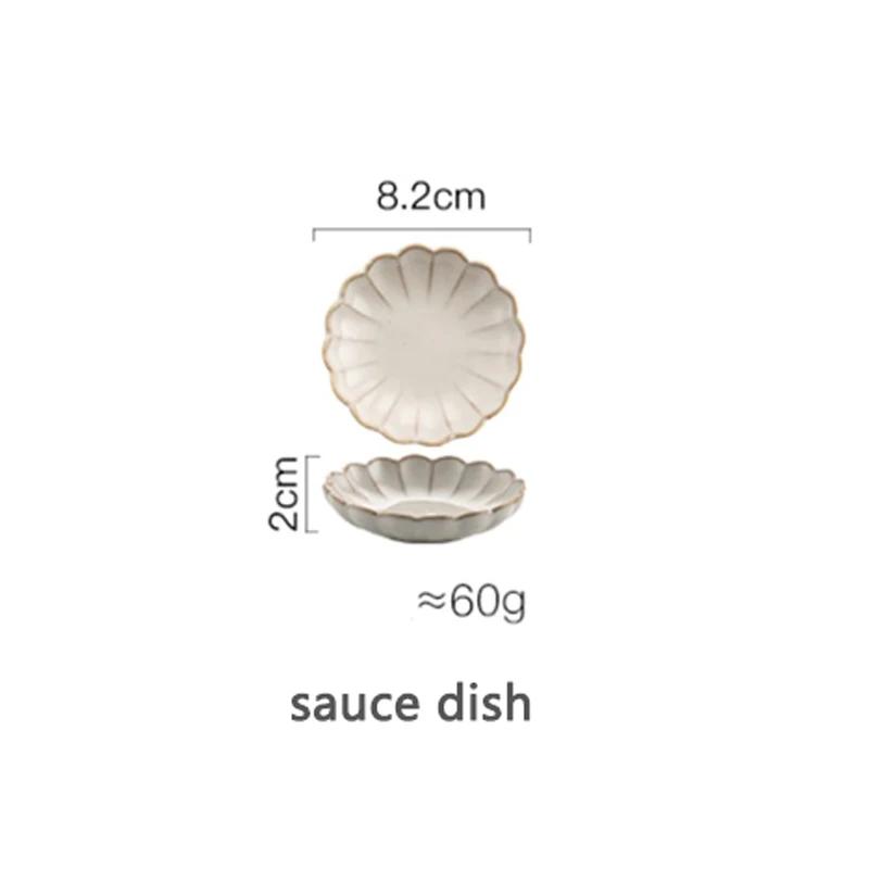 Белая керамическая посуда Фруктовый салат десертная тарелка суповая миска кухонная тарелка столовая посуда тарелки и наборы тарелок тарелка