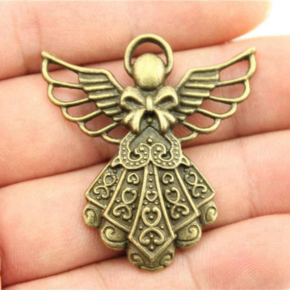 Big Angel Charms Pendant Couple Jewelry Unusual Gifts For