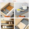 Waterproof Non-slip Cabinet & Drawer Liner, Oil & Moisture-proof for Kitchen, Shoe Cabinet, Refrigerator, Wardrobe, and Countertops.