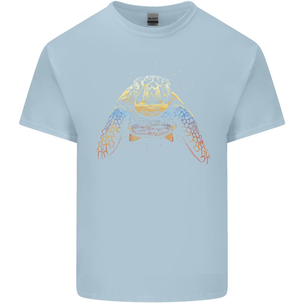 A Colourful Turtle Animals Ecology Ocean Unisexs Light Cotton TShirt