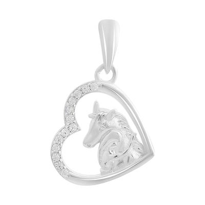 Silver Pendant with Cubic Zirkonia (2201786)