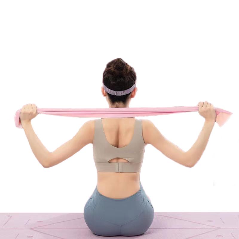Yoga Pilates Fascia di Resistenza Lunga Allenamento Stretching per Fisioterapia Parte Inferiore del Corpo Forza Domestica Bande Elastiche per Esercizi