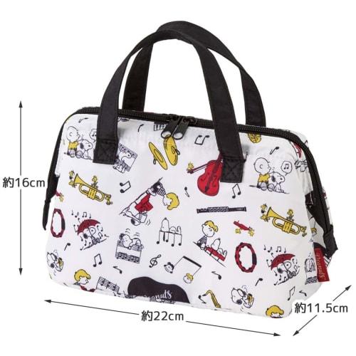 Skater Cool Pouch Lunch Bag Snoopy Orchestra KGA1-A