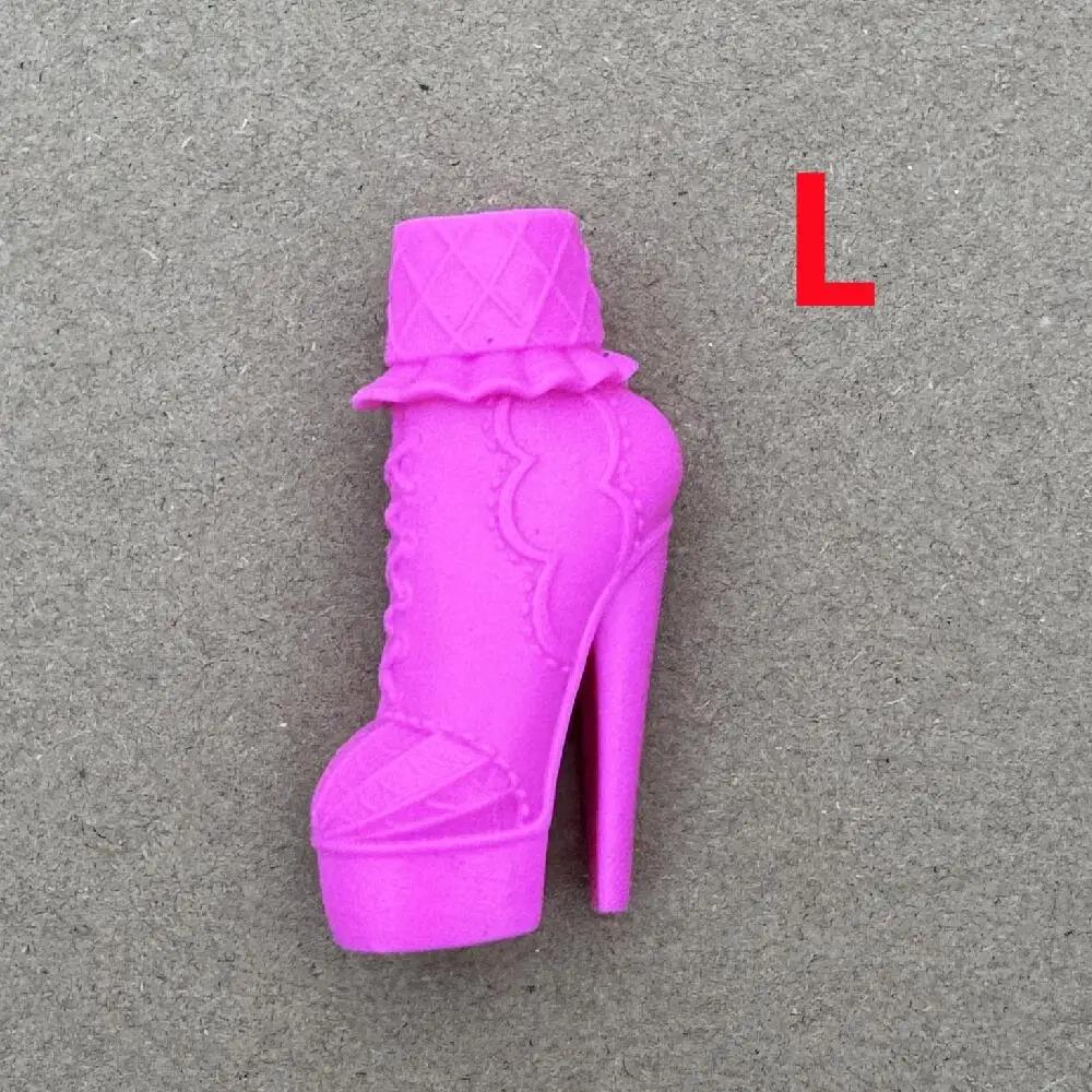 Chaussures Originales pour Poupées Monster Vêtement Unique Côté Unique T-shirt Jupe Veste