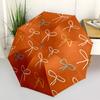 1pc Bow Pattern Automatic Open/Close Umbrella - Compact Travel Umbrella, Gift for Birthday, Holiday Yy260106055