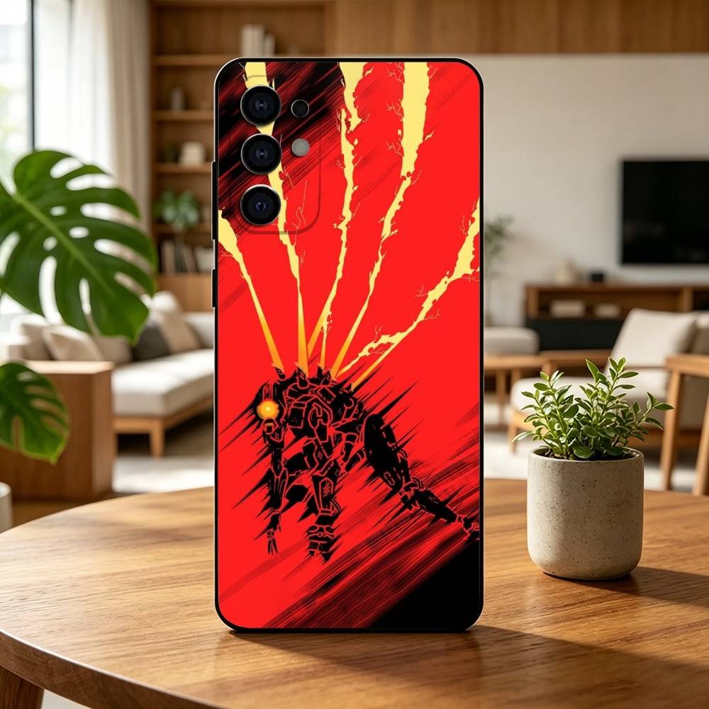 Game U-ULTRAKILL-L Phone Case Black Silicone Soft For Samsung S25,S24,S21,S22,S23,S30,Ultra,S20,Plus,Fe,Lite