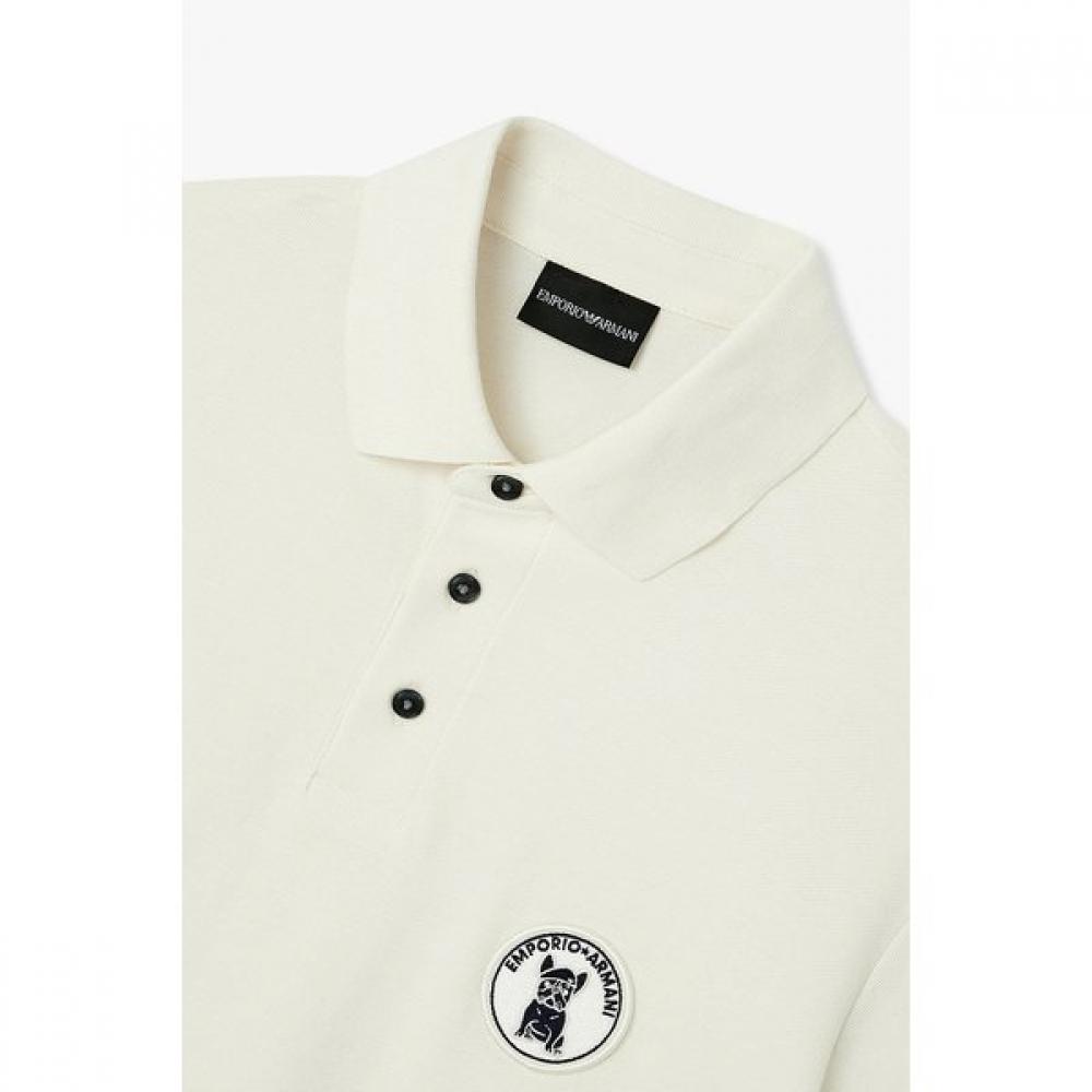 Emporio Armani Men S Dog Patch Pique Polo Shirt A516126052