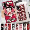 Animation B-Betty Boop Phone Case For Samsung S 24 Fe 25 Ultra Plus 20 Lite 21 30 22 23 24 22 Ultra 5G Fundas
