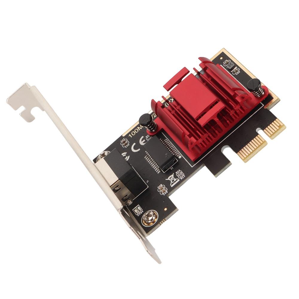 RTL8125B Chip PCIe Network Adapter RJ45 Port Ethernet Card PCIe Network Card Office Use