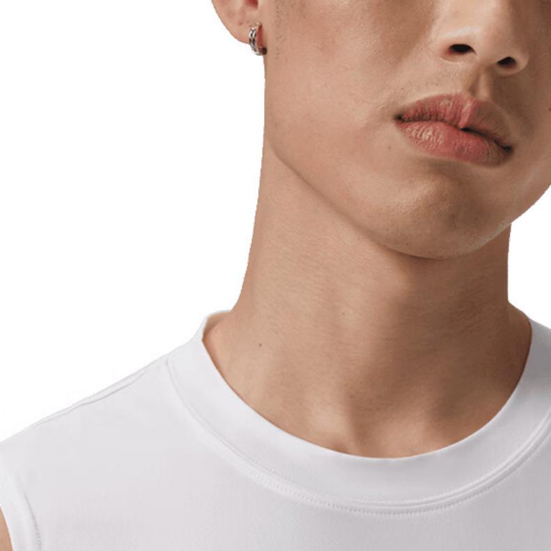 Jordan Tank Tops Men's White Crew Neck Moderate Straight Fit IF0890-100
