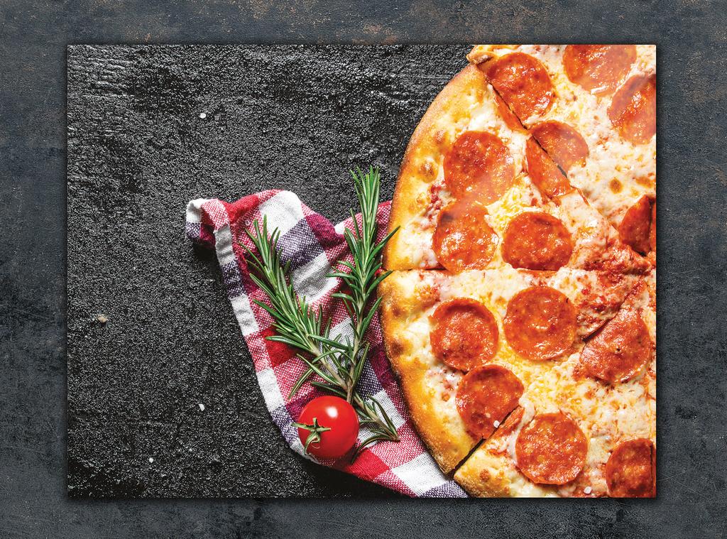 SZKLANA DESKA DO KROJENIA 40x30 PIZZA