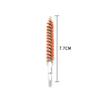 5Pcs 7.7Mm Phosphor Bronze Hole Brushes, Aluminum Support + Bronze Bristles, Gun Cleaning Brush Kit For Spray Gun