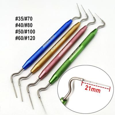 1 bucată Pluggers dentare de mână Stomatologie Plugger verticală Dispozitiv dentar de împrăștiere Canal radicular Umplere verticală Instrument endodontic de mână Plugger