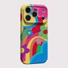 Colorful Floral Glossy Film Hard PC Phone Case for Xiaomi Redmi Note 15 13 12S 12 11S 11 10 9 Pro Plus Max 4G 5G