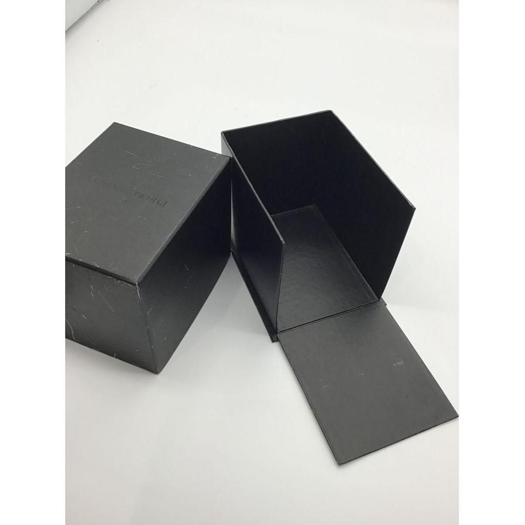 Used EMPORIO ARMANI / With box / With manual / Emporio ARMani watch square black