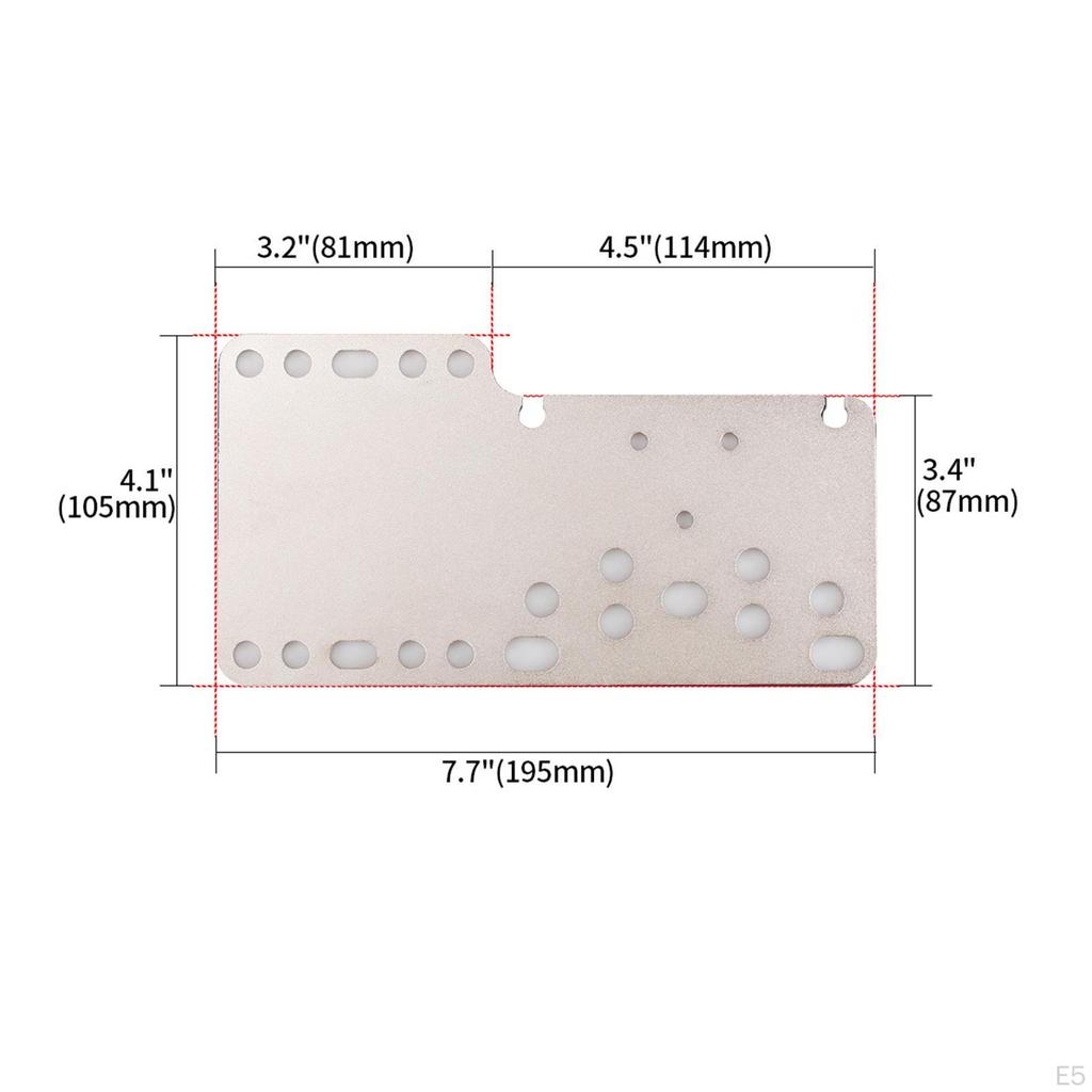 USB Handbrake Plate PC Bracket Controllers Attachments Assembly Direct Replaces Easy