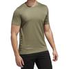 Adidas Soccer Training Round Neck Short Sleeve T-Shirt Men Tops Legacy-Green FM2101