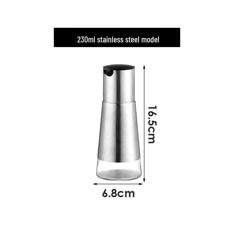 Mailang 304 Stainless Steel Lead-Free Glass Seasoning Bottle