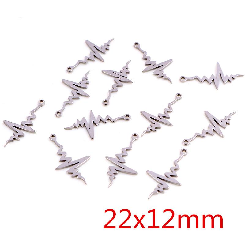 30pcs/lot No Fade Charms 316 Stainless Steel Butterfly tree heart Charms handmade Craft pendant Jewelry Making,DIY for necklace