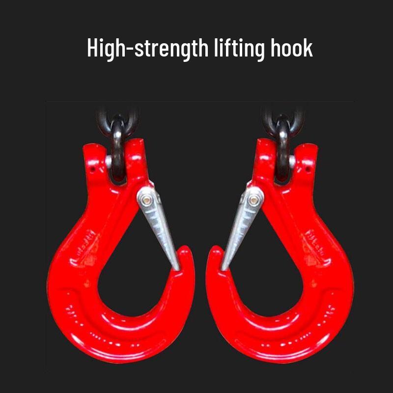 Wanzun Manganese Steel Chain Sling with Clevis Hooks
