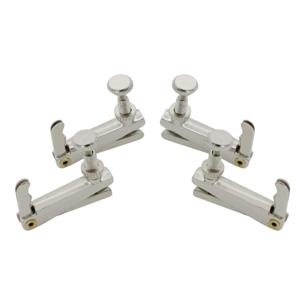 Golden Tuning Screw 4/4 Violin Fine Tuner Violin Tuning Screw  Replacement Part