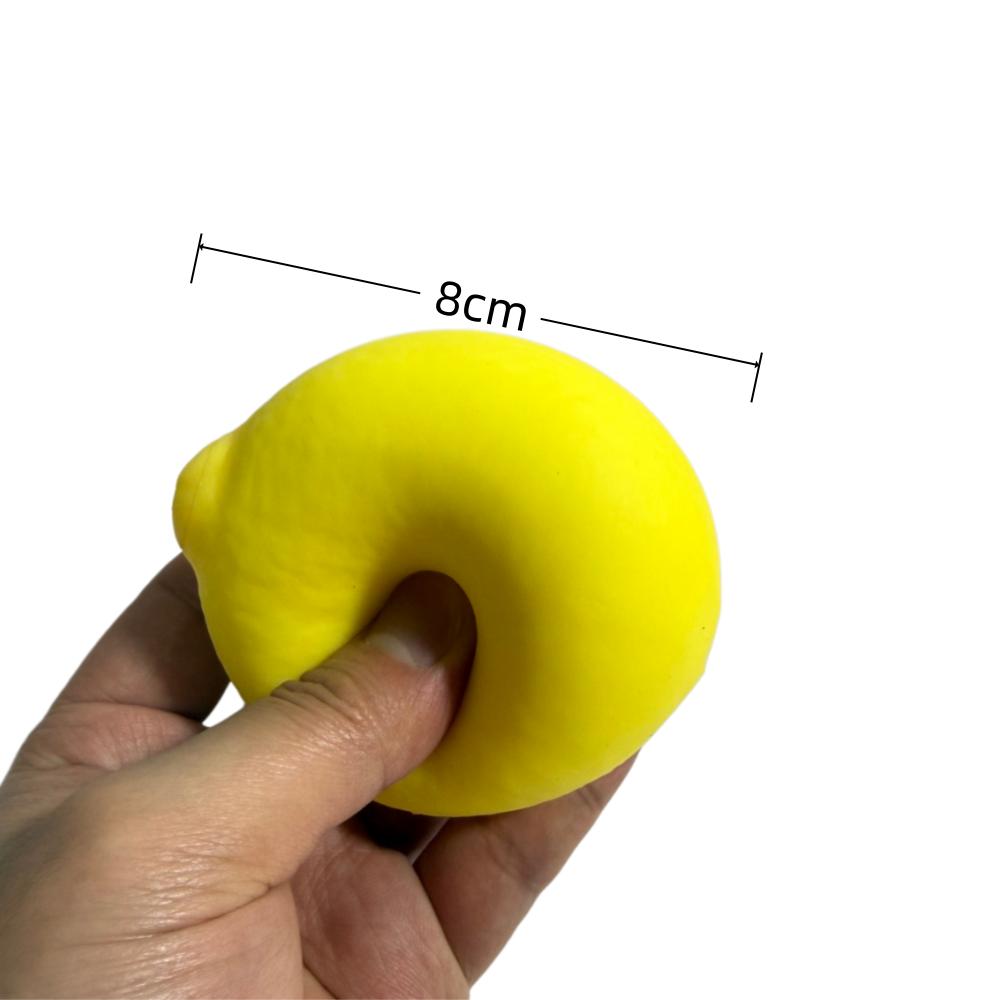 Stress Relief Toy Squishy Lemon Ball Squeeze Toy Fidget Toy Anxiety Relief Desk Toy Christmas Gift