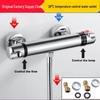 Smart Solar-Powered Temperature Control Shower Mixer Valve