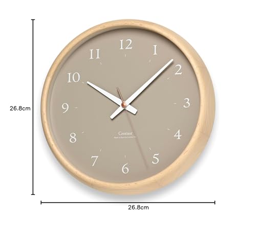 Lemnos Centaur Clock, Natural Wood Beige, PC23-14 BG