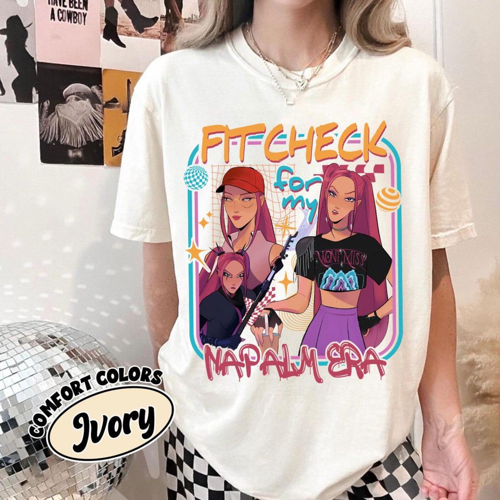 Проверка посадки для моей цифровой загрузки Napalm Era Huntrix Tiger Eye Huntrix Girls File Kpop Охотники на демонов Huntrix Подарок для фанатов M