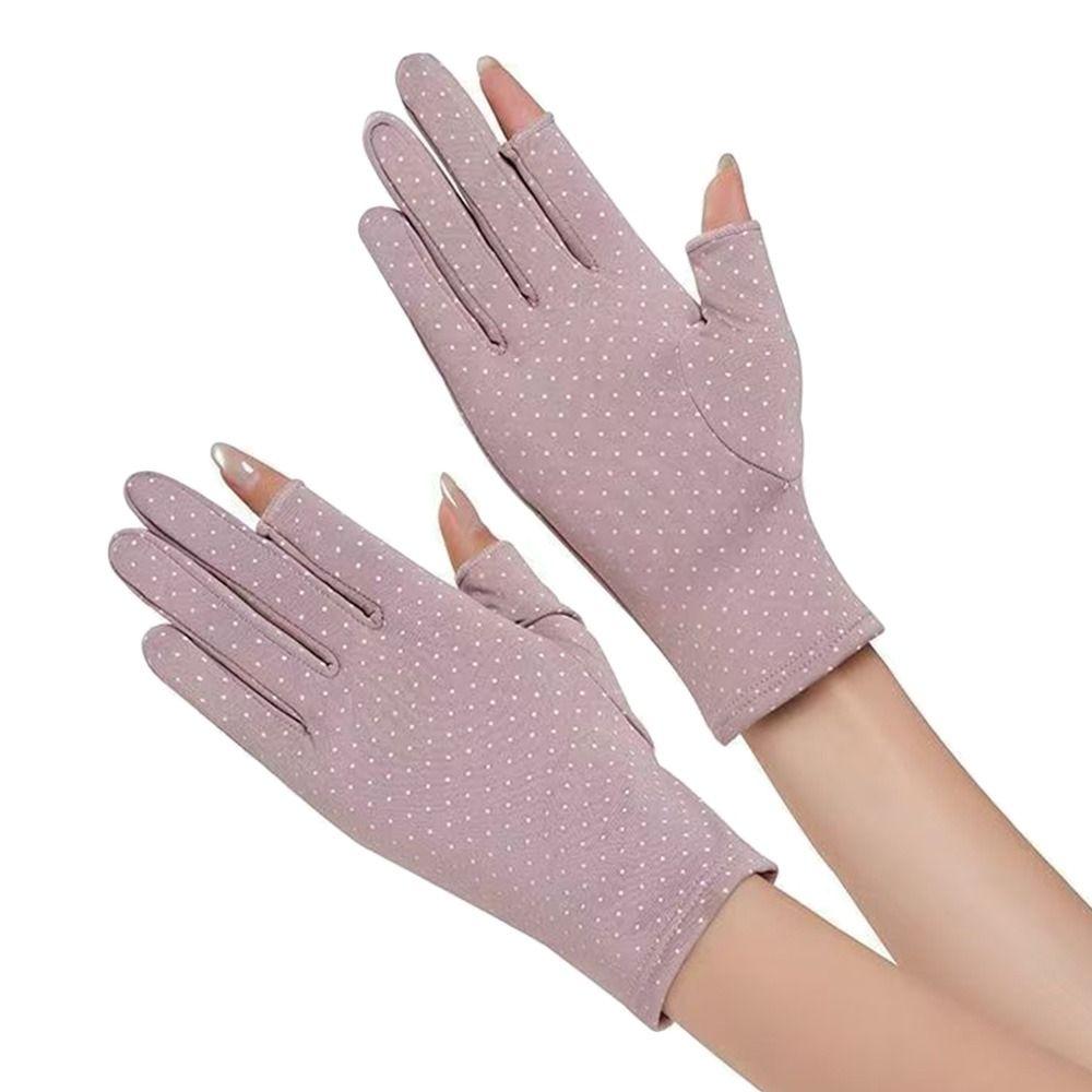 Fashion Warm Women's Winter Gloves Lining Fleece Coldproof Velvet Mittens Soft Windproof Driving Gloves Outdoor